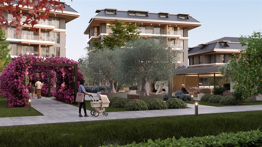 Premium class complex with hotel infrastructure in the Oba area Premium class complex with hotel infrastructure in the Oba area