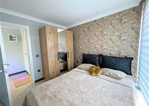 Spacious 4+1 penthouse in the center of Alanya with a view of the fortress