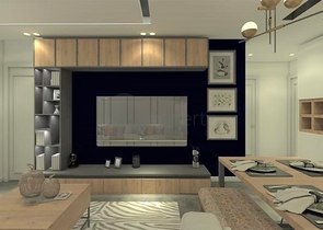 1+1 apartment complex under construction in Mahmutlar district