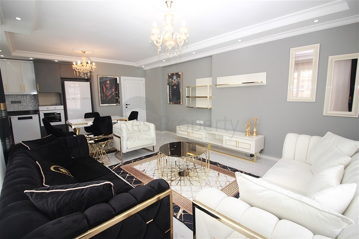 Spacious 3+1 penthouse in Mahmutlar district