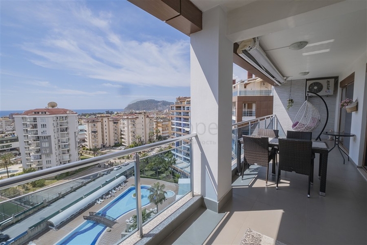 3+1 penthouse with sea view in Cikcilli area