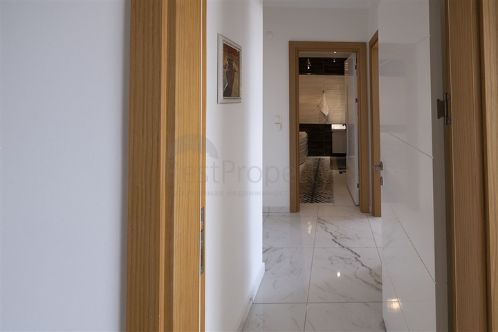 3+1 penthouse with sea view in Cikcilli area