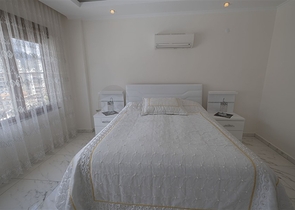 3+1 penthouse with sea view in Cikcilli area