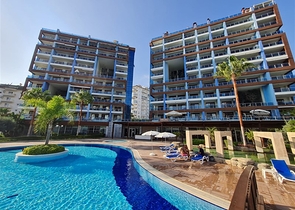 3+1 penthouse with sea view in Cikcilli area