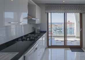 3+1 penthouse with sea view in Cikcilli area