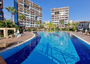 3+1 penthouse with sea view in Cikcilli area