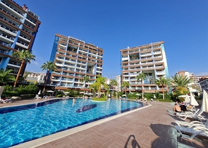 3+1 penthouse with sea view in Cikcilli area