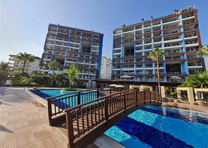 3+1 penthouse with sea view in Cikcilli area