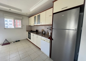 4+1 penthouse in a complex with minimal infrastructure in the Mahmutlar area