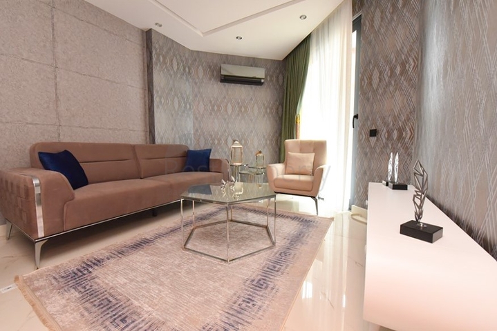 Furnished 1+1 apartment 20 m from the sea in Oba area