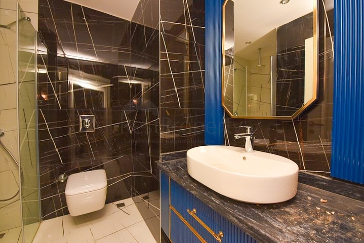 Furnished 1+1 apartment 20 m from the sea in Oba area