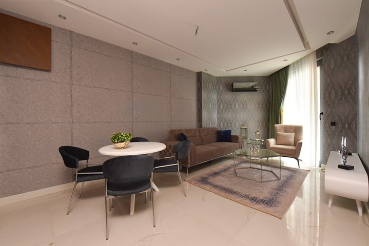 Furnished 1+1 apartment 20 m from the sea in Oba area