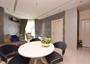 Furnished 1+1 apartment 20 m from the sea in Oba area