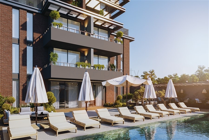 Apartments in a new project in the Kestel area