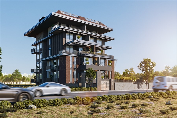 Apartments in a new project in the Kestel area