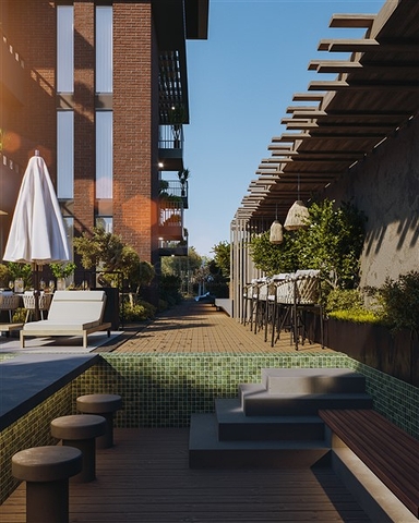 Apartments in a new project in the Kestel area