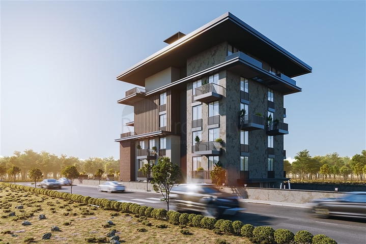 Apartments in a new project in the Kestel area