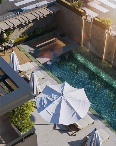 Apartments in a new project in the Kestel area