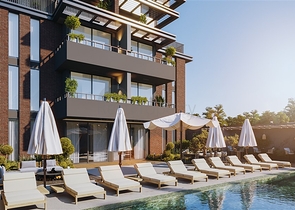 Apartments in a new project in the Kestel area