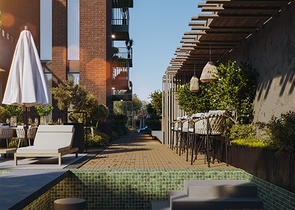 Apartments in a new project in the Kestel area