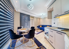 Apartment 500 m from the sea from the owner with a 1+1 layout in the Tosmur area  