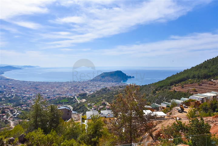 4+1 villa with panoramic sea view 