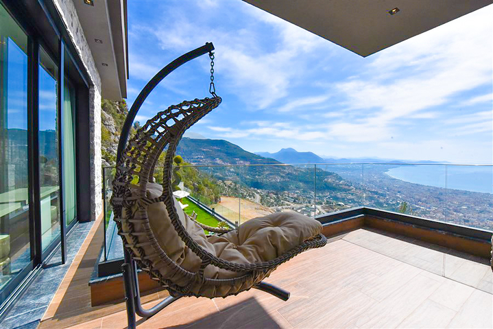 4+1 villa with panoramic sea view 