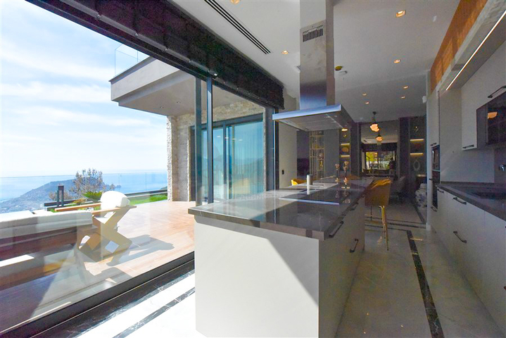 4+1 villa with panoramic sea view 