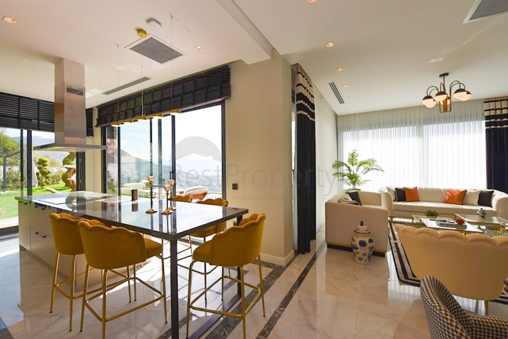 4+1 villa with panoramic sea view 