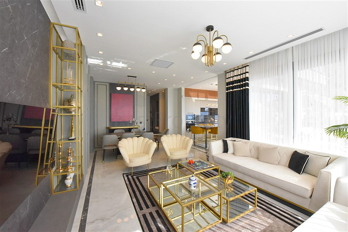 4+1 villa with panoramic sea view 