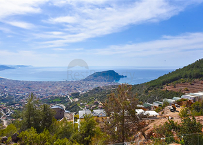 4+1 villa with panoramic sea view 