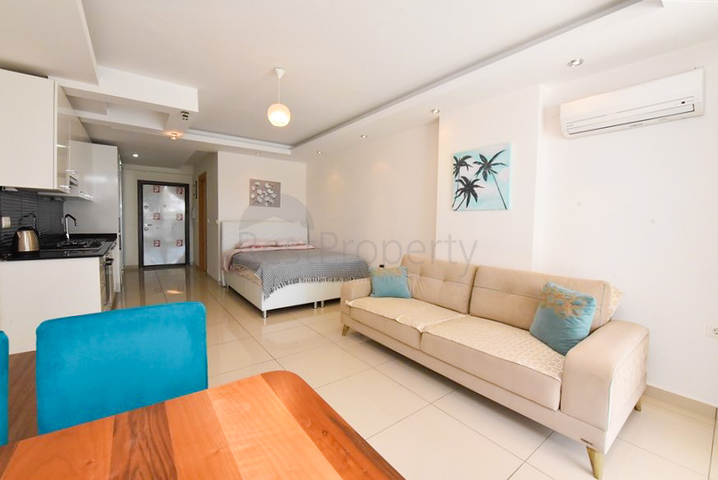 Studio apartment in the central area of Alanya
