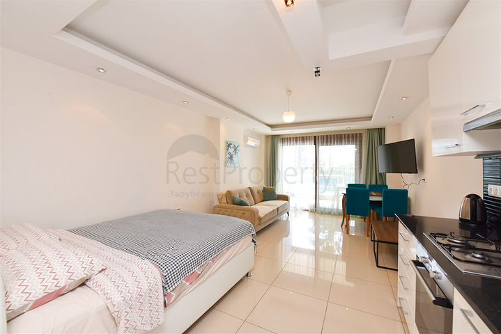 Studio apartment in the central area of Alanya