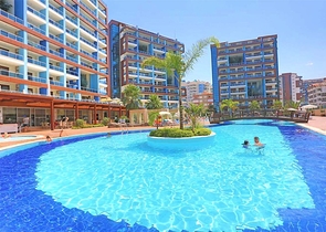 Studio apartment in the central area of Alanya