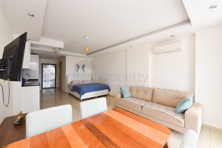 Studio apartment in the central area of Alanya