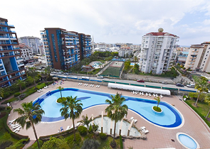 Studio apartment in the central area of Alanya