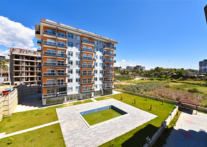 1+1 apartment in Avsallar 