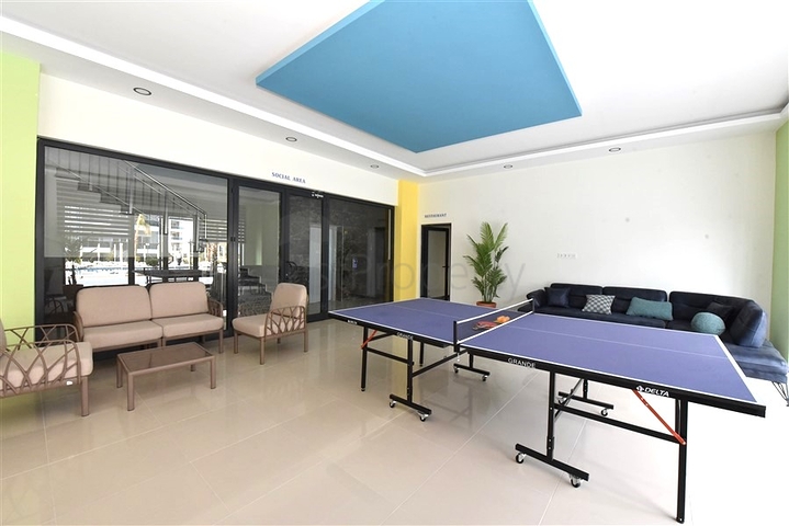 2+1 penthouse in Kestel area, only 350 m from the sea 