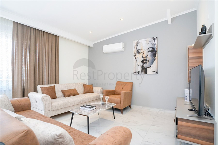 2+1 penthouse in Kestel area, only 350 m from the sea 