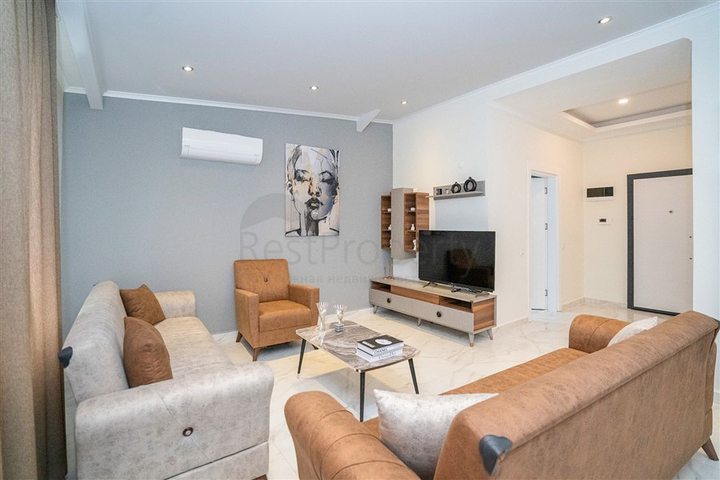 2+1 penthouse in Kestel area, only 350 m from the sea 