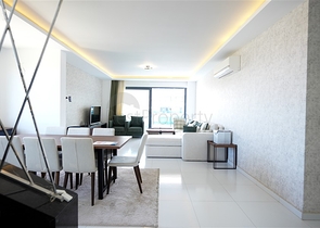 3+1 penthouse with its own rooftop pool in Kargicak district