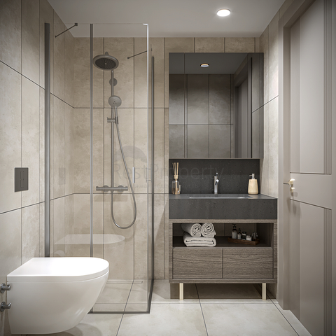 An investment project under construction in Beylikdyuzu district 