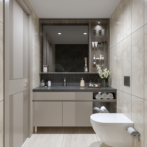 An investment project under construction in Beylikdyuzu district 