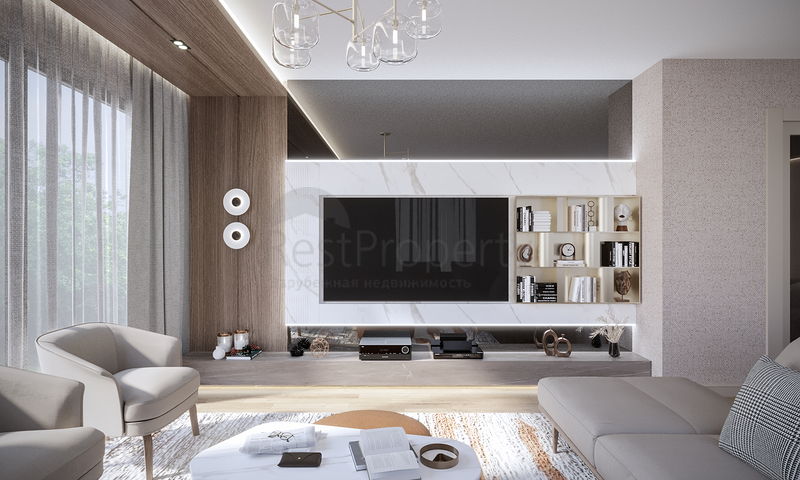 An investment project under construction in Beylikdyuzu district 