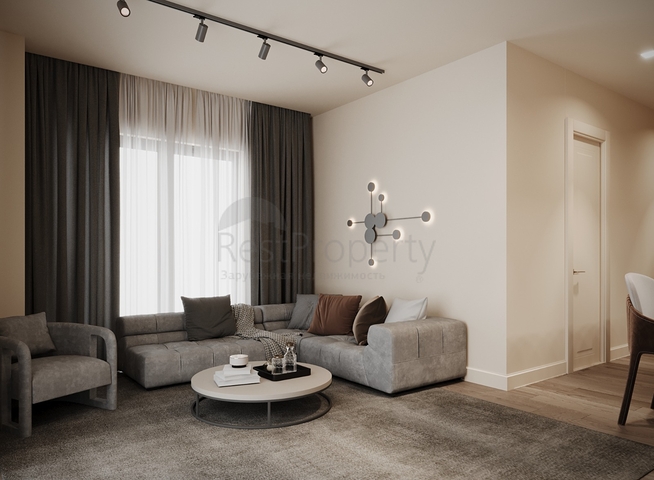 Modern residential complex under construction in the new Kadikoy business district