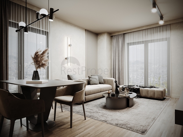 Modern residential complex under construction in the new Kadikoy business district