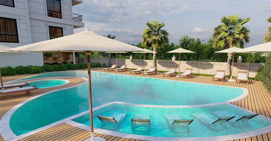 A new project under construction in the Kestel area