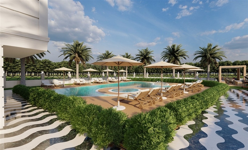 A new project under construction in the Kestel area