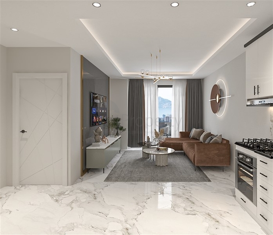 A new project under construction in the Kestel area