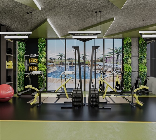 Apartments in a stylish and cozy complex in Oba